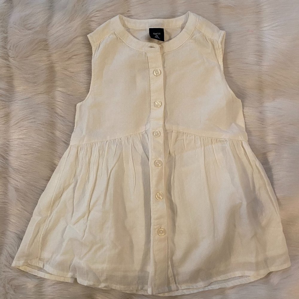 Gap NWT Sleeveless Blouse XS (4-5)